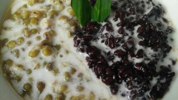 Resep Bubur Kacang Hijau & Ketan Hitam Mudah dan Praktis