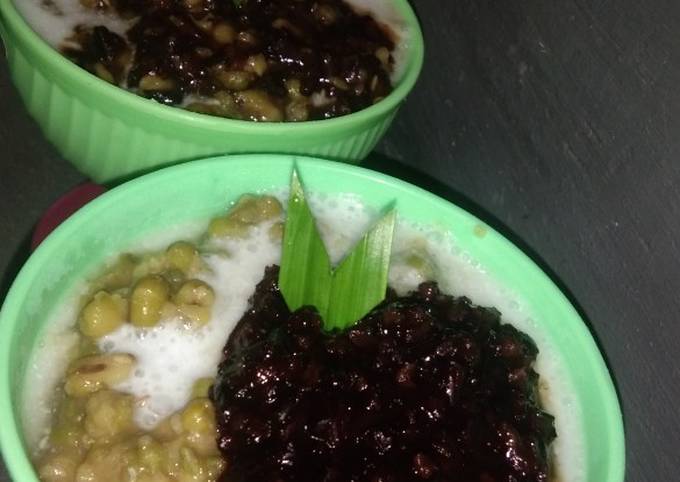 bubur kacang hijau & ketan hitam