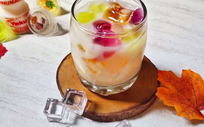 Resep Es Jelly Yakult Soda, Minuman Kekinian Super Segar!