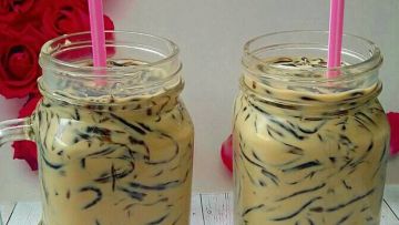 Resep Es Cincau Serut Gula Merah dan Santan, Dijamin Nagih!