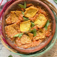 Resep Lalapan Tahu Tempe Penyet Sambal Tomat Kemangi