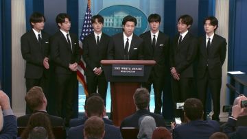 BTS Bahas Isu Diskriminasi Anti-Asia Bersama Presiden Joe Biden di White House