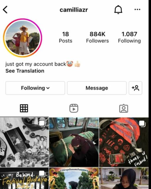 Akun Instagram Zara Sempat Diretas, Pelaku Diduga Berasal dari Turki