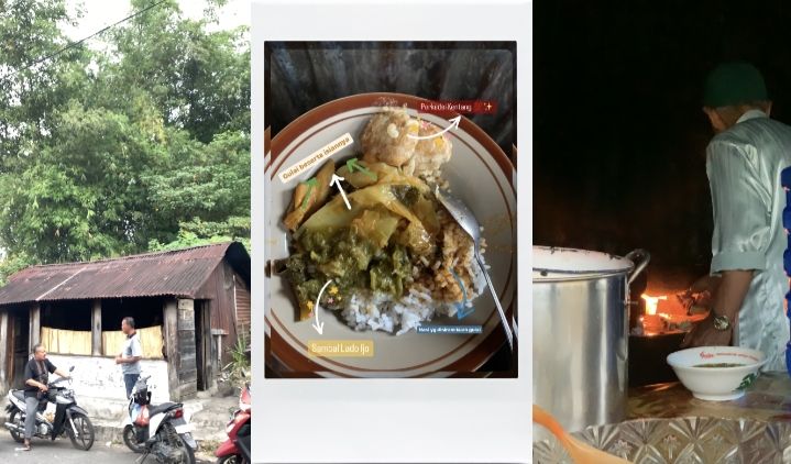 Pesona Nasi Kampuang, Makanan Khas di Nagari Pakan Akai, Sumatra Barat