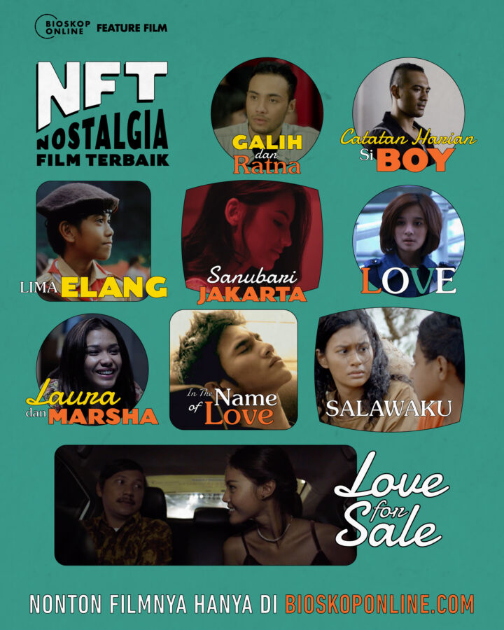 Dari Ada Apa dengan Cinta? (AADC) Sampai Love for Sale Dihadirkan Spesial dalam Program Nostalgia Film Terbaik Bioskop Online