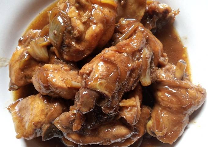 resep ayam kecap pedas manis sederhana