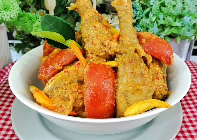 ayam kampung bumbu rujak