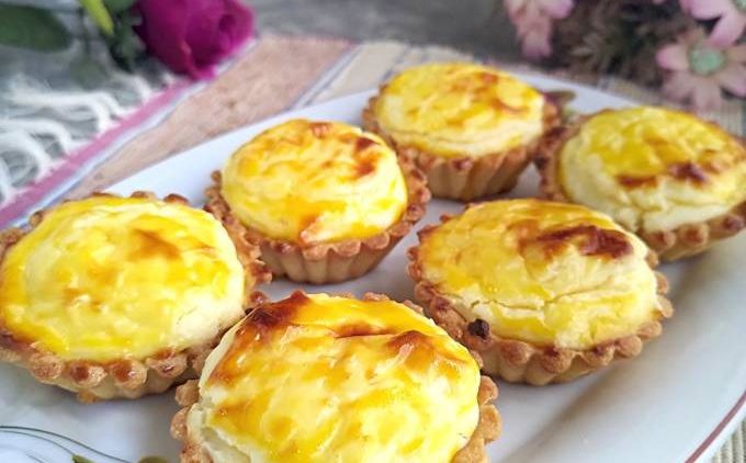 Resep Kue Cheese Hokaido Egg Tart Ala Jepang. Lembut Banget!