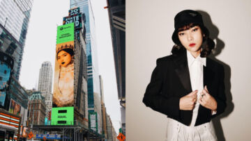 Wajah Isyana Sarasvati Terpampang di Times Square New York, Bikin Bangga!