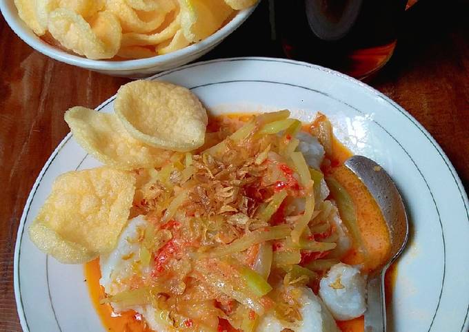 resep lontong sayur labu siam