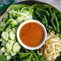 Resep Pecel Sayur Sambal Kacang ala Rumahan