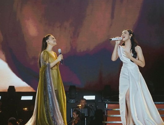 Penampilan Rossa di Konser 25 Tahun Berkarya, Pakai Gaun Fashion Designer Kelas Dunia