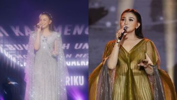 Penampilan Rossa di Konser 25 Tahun Berkarya, Pakai Gaun Fashion Designer Kelas Dunia