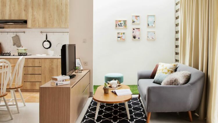 5 Desain Ruang TV Minimalis 3×3, Meski Kecil Tetap Cozy!