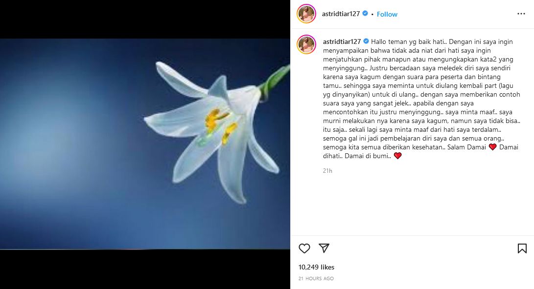 Keisya Levronka Sakit Hati, Ivan Gunawan-Astrid Minta Maaf Soal Ucapan Mereka