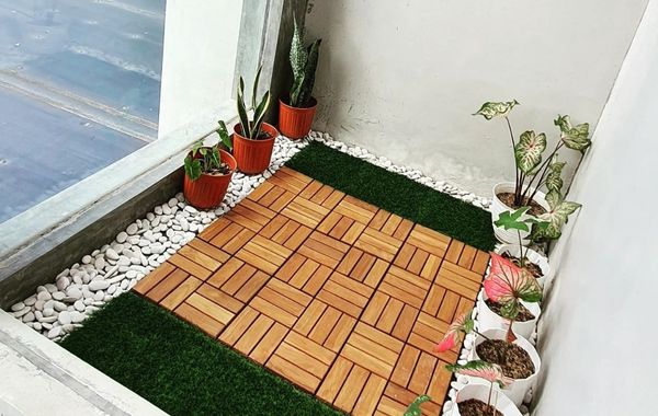 Teras Minimalis Rumah Yang Unik Pada Lahan Kecil