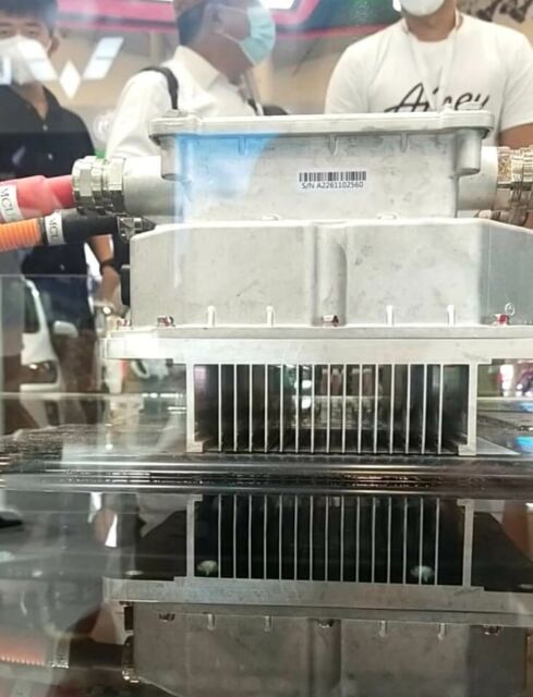 Uji ketahanan air baterai AirEV