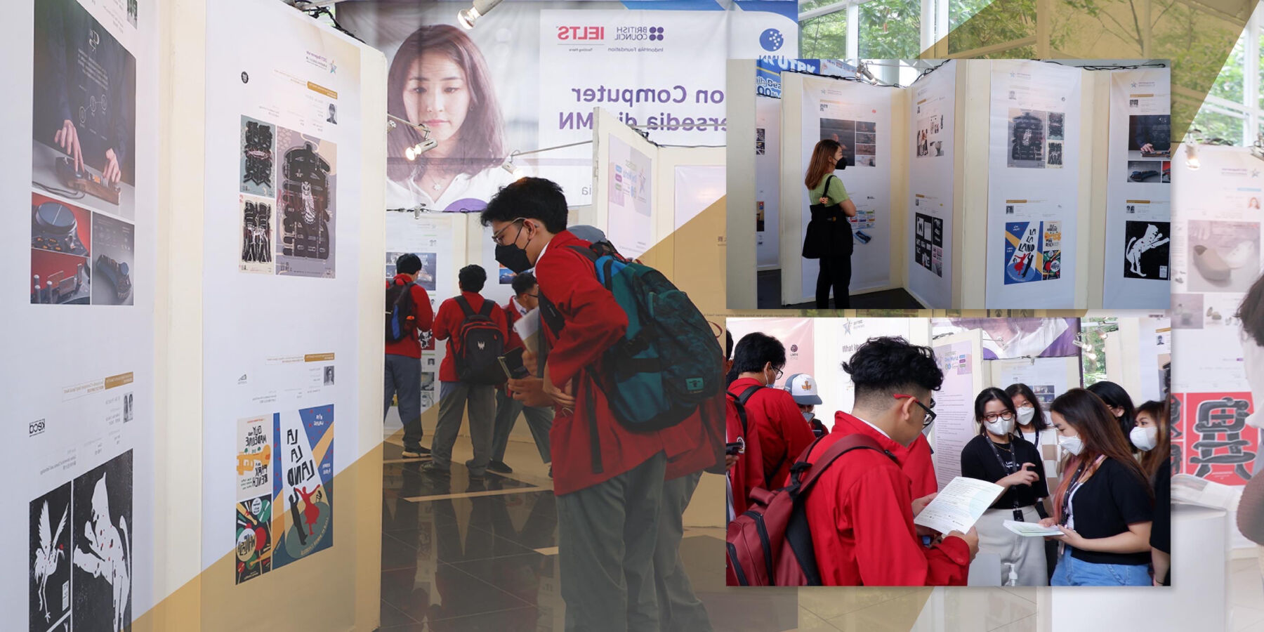 Nusakara Artspace dari FSD UMN Berhasil Gelar Pameran Kolaborasi Bersama TISDC 2021 (Taiwan International Student Design Competition 2021)!