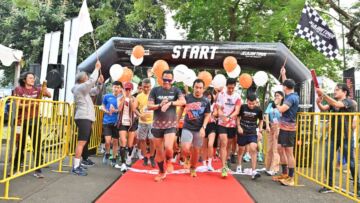 Kampanyekan Penyediaan Air Bersih di NTT, Ratusan Pelari Ikuti Fun Run Jelajah Timur 2022