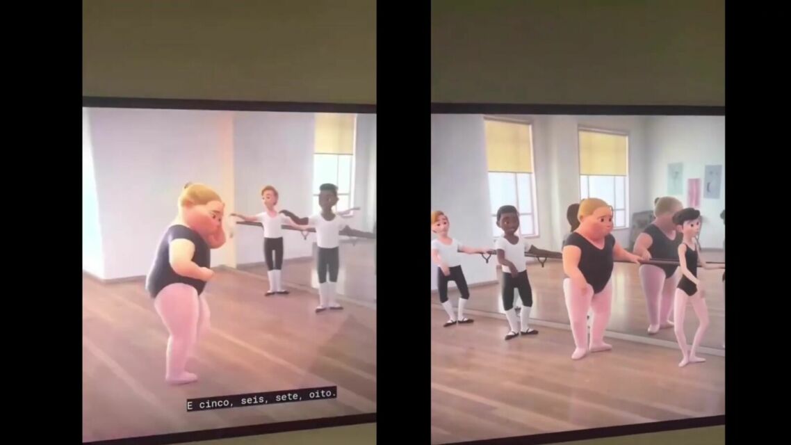 Bianca, Karakter Plus Size Pertama Buatan Disney. Ajarkan Penerimaan Diri dan Body Positivity 3 Bianca mengikuti kelas balet
