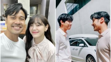 Momen Kompaknya Chicco Jerikho, Kim Sejeong dan Ahn Hyo Seop. Siap Main Drama Bareng!