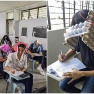 Dosen ini Wajibkan Mahasiswa Pakai Topi Anti Nyontek Saat Ujian, Malah Dibikin Kreasi Unik!