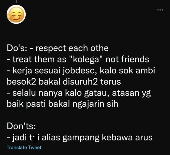 Malu bertanya sesat di perjalanan karier