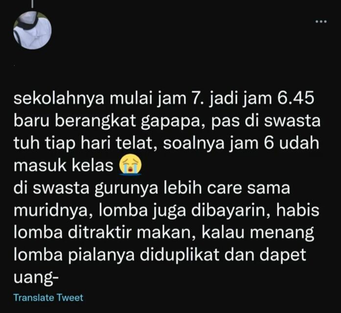 Jam 6 pagi udah manasin otak
