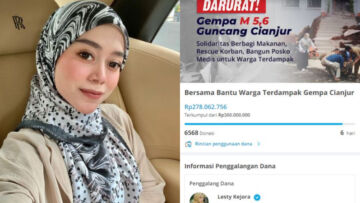 Keluarga Ikut Terdampak, Lesti Kejora Galang Dana untuk Korban Gempa Cianjur