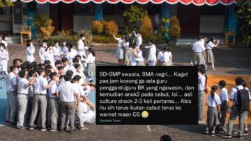 Keluh-Kesah Warganet Alami Culture Shock Saat Pindah dari Sekolah Swasta ke Negeri