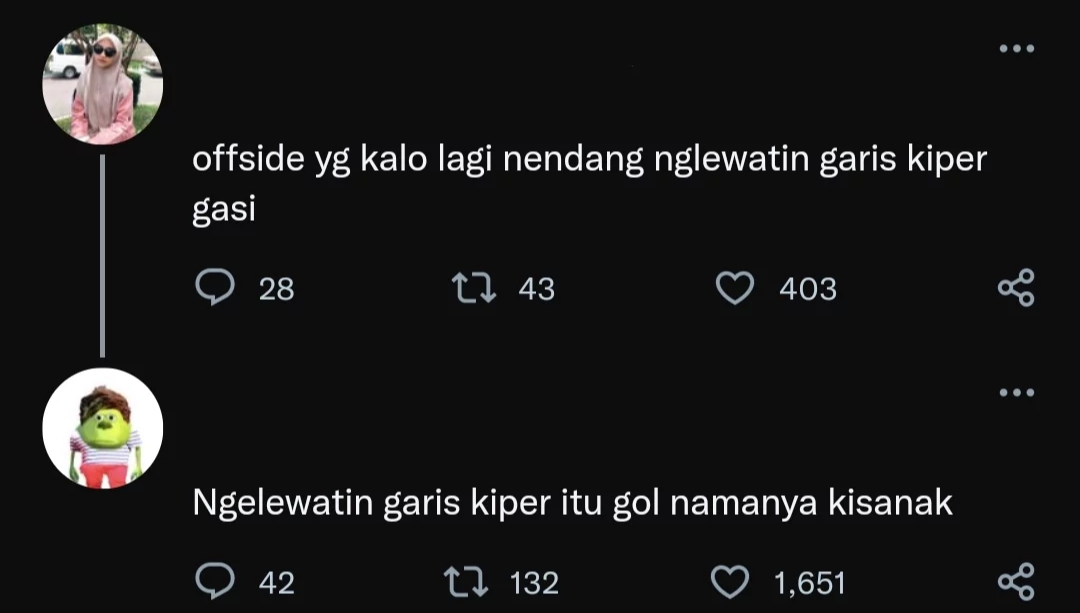 Bingung gegara garis