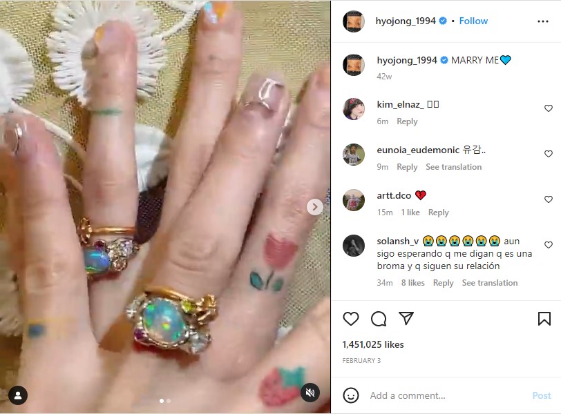 Setelah Sempat Tunangan, HyunA Umumkan Putus dari DAWN 8 HyunA dan DAWN pamer cincin serasi usai bertunangan