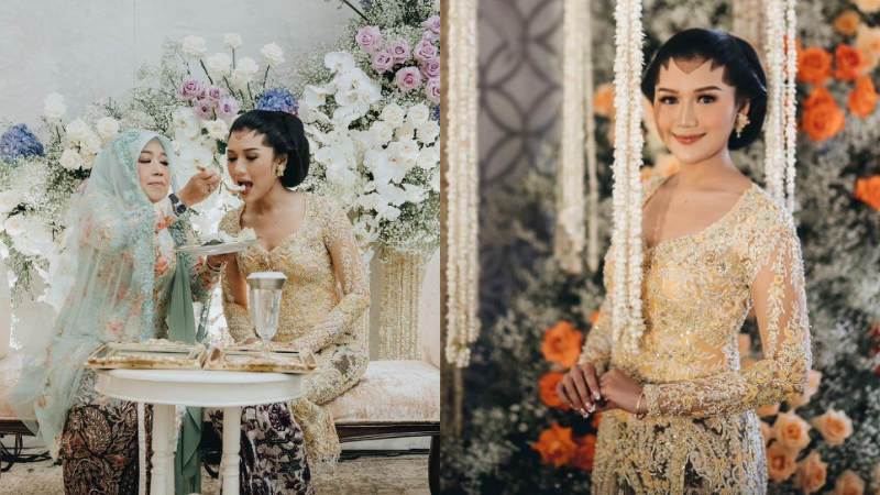 Detail pernikahan Kaesang dan Erina