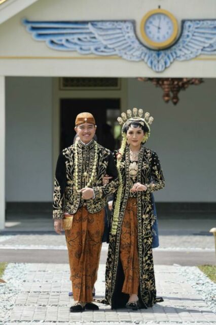 Detail pernikahan Kaesang dan Erina
