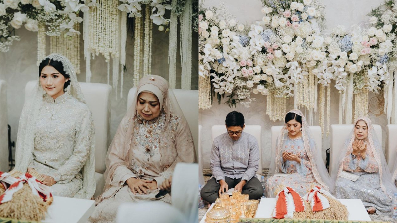 Detail pernikahan Kaesang dan Erina