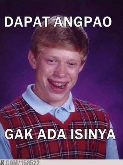 Angpao isi angin