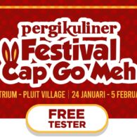 Berbagi Keberuntungan dan Kemakmuran di PergiKuliner Festival Cap Go Meh
