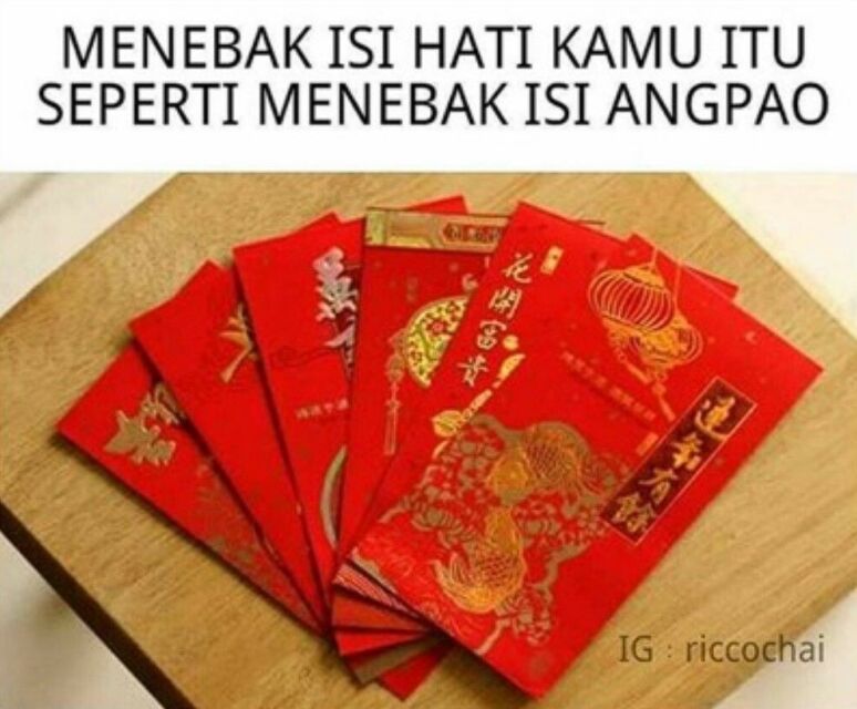 Menebak isi angpao