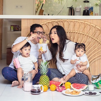 Tiara Pangestika & Arief Muhammad on Instagram @tiarapangestika