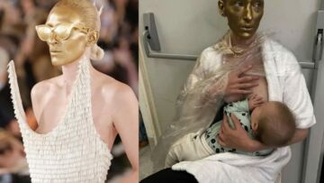 Sibuk di Paris Fashion Week, Model Maggie Maurer Sempatkan Menyusui Anak di Belakang Panggung