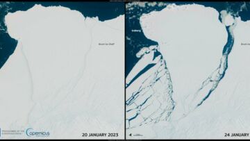 Gunung Es di Antarktika Pecah, Ilmuwan Ungkap Penyebabnya Bukan Faktor Iklim