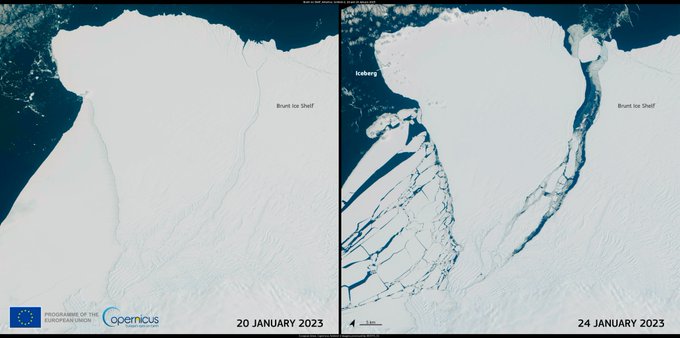 Gunung Es di Antarktika Pecah, Ilmuwan Ungkap Penyebabnya Bukan Faktor Iklim