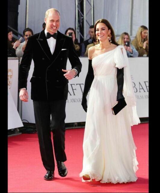 Price and Princess of Wales at BAFTA Awards 2023