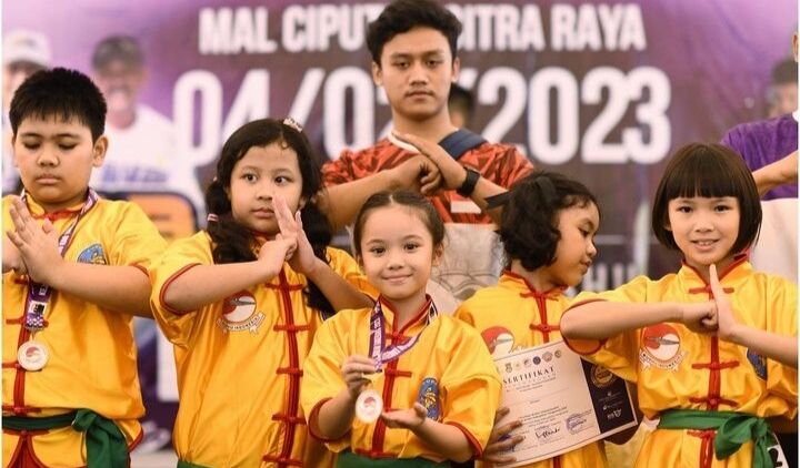 Berawal dari Ekstrakurikuler, Gempita Menang Lomba Wushu. Bikin Gisella Bangga!