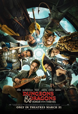 Poster film Dungeons & Dragons: Honor Among Thieves via Wikipedia