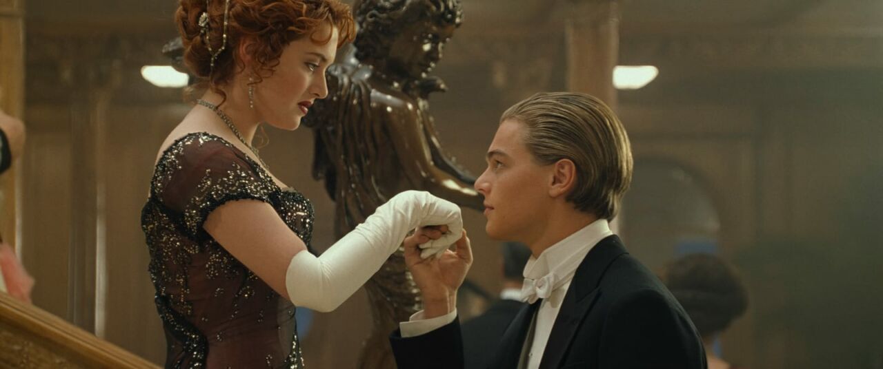 Jack dan Rose dalam film Titanic