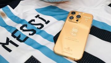 Lionel Messi Bagi-bagi iPhone Emas 24 Karat ke Skuad Argentina Usai Juara Piala Dunia 2022