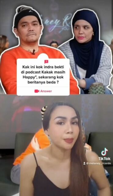 Klarifikasi Melaney Ricardo terkait podcast yang disangkutkan dengan perceraian Indra Bekti dan Aldilla