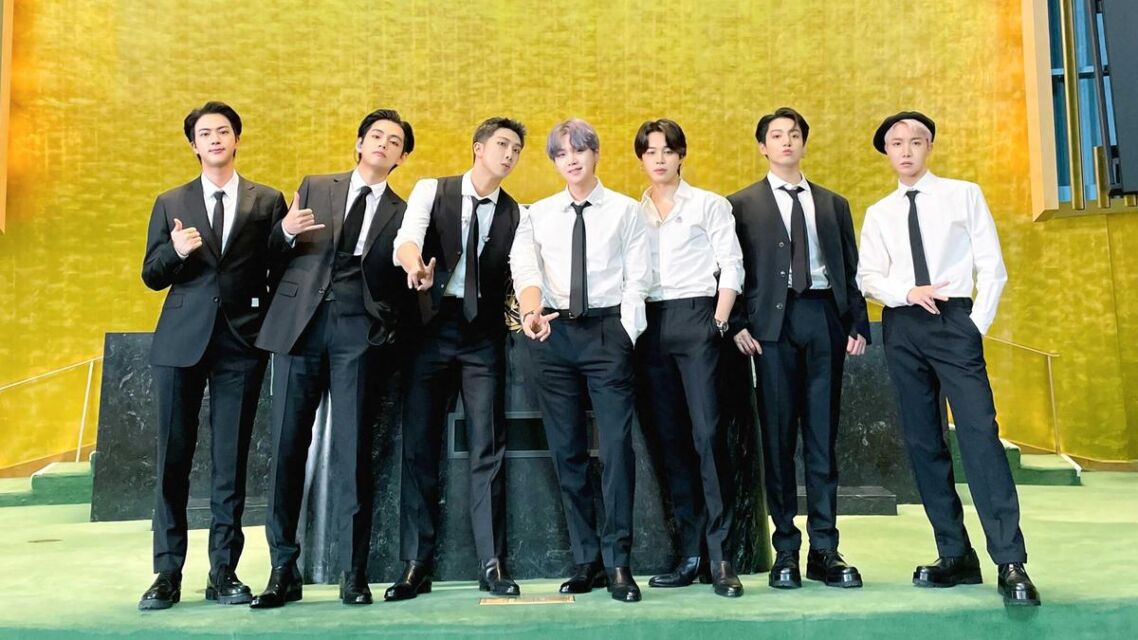 Foto BTS di UNGA
