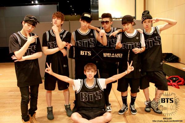 Foto Member BTS Dulu